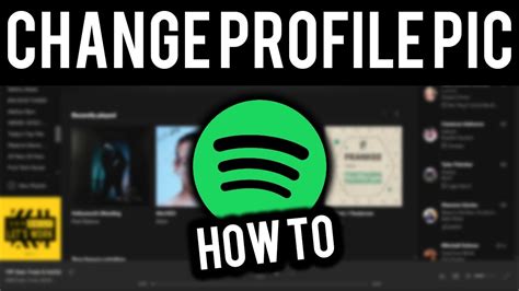 how to change spotify pfp